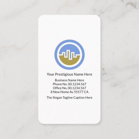 クリエイティブの場所アイコンOfficeの移動 名刺 (裏面)