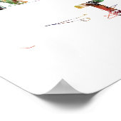 クリエイティブの心はめったに整頓されない ポスター (角)