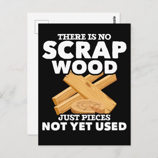 クリエイティブの木工職人の父の大工 ポストカード (正面/裏面)