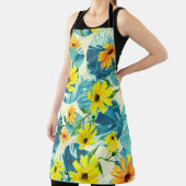 クリエイティブの継ぎ目のない水彩絵 エプロン (インサイチュ)