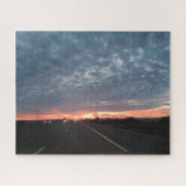 クリエイティブの風景の雲の写真ジグソーパズル ジグソーパズル (横)