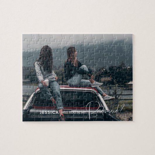 クリエイティブは私の花嫁の写真の提案になる ジグソーパズル (横)