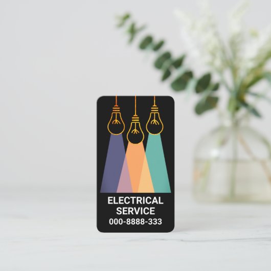 クリエイティブぶら下がった金ゴールド照明シェード 名刺 (スタンド正面)