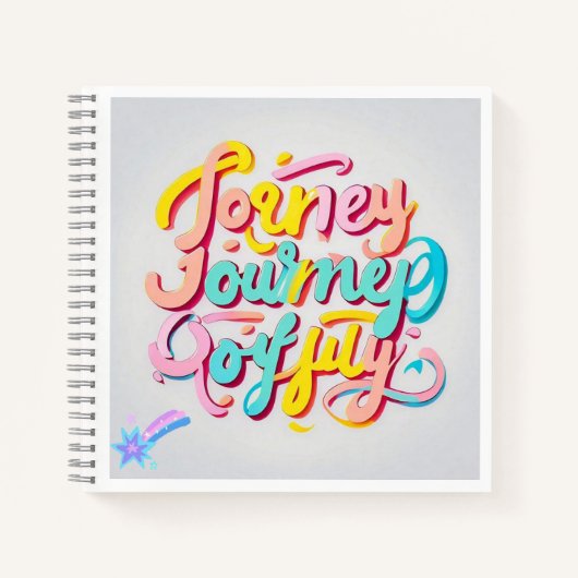 クリエイティブめでたいデザイン ノートブック (正面)