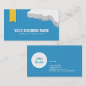 クリエイティブアイスバーグ&ブルーシーイラストレーション 名刺 (正面/裏面)