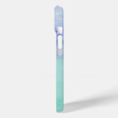 クリエイティブアクアパープル抽象芸術水彩模様 Case-Mate iPhoneケース (裏面 / 左)