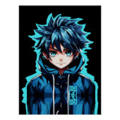 クリエイティブアニメウォールアート | 少年09 ポスター (正面)