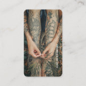 クリエイティブアーティスカスタムトのアートワークQRコード付き写真 名刺 (正面)