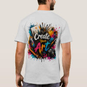 クリエイティブアートスタジオ Tシャツ (裏面)