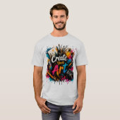 クリエイティブアートスタジオ Tシャツ (正面フル)