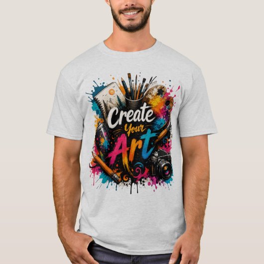 クリエイティブアートスタジオ Tシャツ (正面)