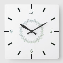 クリエイティブアートデザイン スクエア壁時計