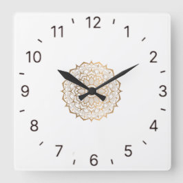 クリエイティブアートデザイン スクエア壁時計
