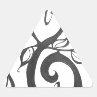 クリエイティブアートパターン 三角形シール