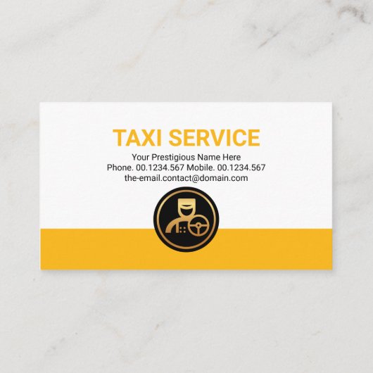 クリエイティブイエロータク縁どシー輸送機 名刺 (裏面)