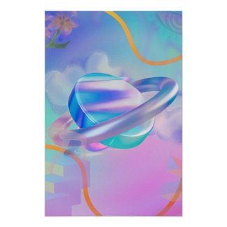 クリエイティブイラスト ポスター