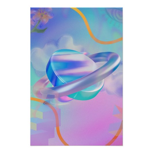 クリエイティブイラスト ポスター (正面)