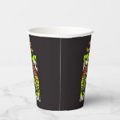 クリエイティブエイリアンア表現ートの望み連絡 紙コップ (右)