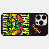 クリエイティブエイリアンア表現ートの望み連絡 Case-Mate iPhoneケース (裏面 (横))