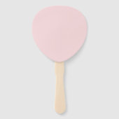 クリエイティブエクスプレッション ブラッシュピンク ハンドファン (正面)