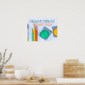 クリエイティブエクスプロイト緩和ストレス ポスター (キッチン)