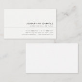 クリエイティブエレガントカラートレンディーお洒落プロフェッショナル 名刺 (正面/裏面)