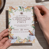 クリエイティブカスタムクリスマスパーティの招待状 案内状