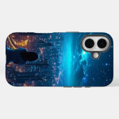 クリエイティブカスタム電話ケース&壁紙スタイリッシュ Case-Mate iPhoneケース (裏面 (横))