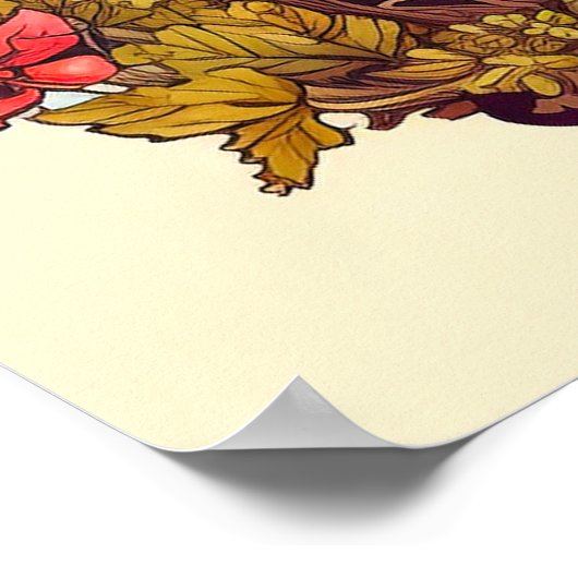 クリエイティブカラフルのコラージュ ポスター (角)