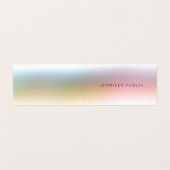 クリエイティブカラフルエレガントモダンシンプルテンプレート 名刺 (外部フラット)