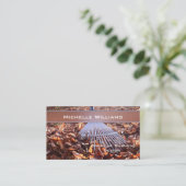 クリエイティブガーデンデザイン造園名刺 名刺 (スタンド正面)