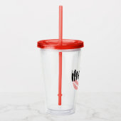 クリエイティブキス アクリルタンブラー (右)