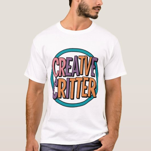 👕🎭クリエイティブキラキラTシャツ🎭👕 Tシャツ (正面)