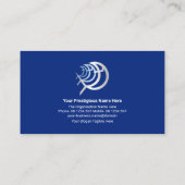 クリエイティブクスタイリッシュリスチャンイクサス魚省 名刺 (裏面)