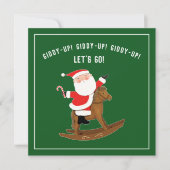 クリエイティブクリスマスパーティの招待状 招待状 (正面)