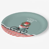 クリエイティブクリスマスパーティー紙プレート ペーパープレート (アングル)