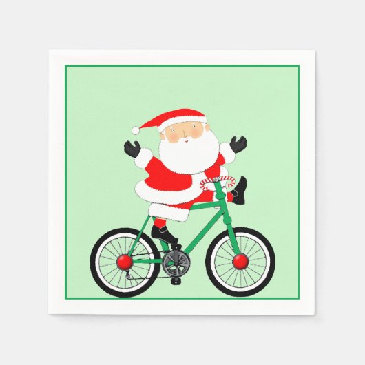 クリエイティブクリスマスパーティー スタンダードカクテルナプキン (正面)