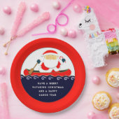 クリエイティブクリスマスパーティー ペーパープレート (パーティー)