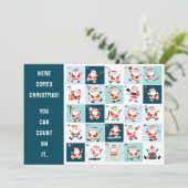 クリエイティブクリスマスホリデーカード シーズンカード (スタンド正面)