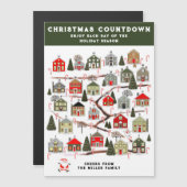 クリエイティブクリスマスホリデーギフトカード (正面/裏面)