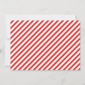 クリエイティブクリスマスホリデーパーティー招待状 招待状 (裏面)