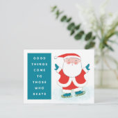 クリエイティブクリスマスホリデーポストカード ポストカード (スタンド正面)