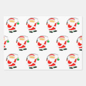 クリエイティブクリスマス魚釣りプレゼント ラッピングペーパーシート (正面2)