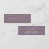 クリエイティブクリーンデザインモダンラグジュアリープロフェッショナル スキニー名刺 (正面/裏面)