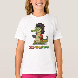 クリエイティブクロコグラフィックデザイナー Tシャツ