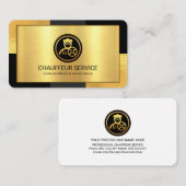 クリエイティブグスタイリッシュレイ金ゴールド層駆動 名刺 (正面/裏面)