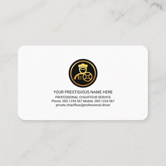 クリエイティブグスタイリッシュレイ金ゴールド層駆動 名刺 (裏面)