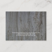 クリエイティブグレーウォールパーソナルトレーナー 名刺 (裏面)