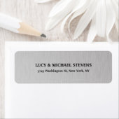 クリエイティブグレーカラーレトロスタイルクラシカルファミリー ラベル (インサイチュ)