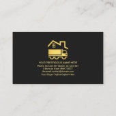 クリエイティブグレートラプツィアムレイヤーズホーム引越し業者 名刺 (裏面)